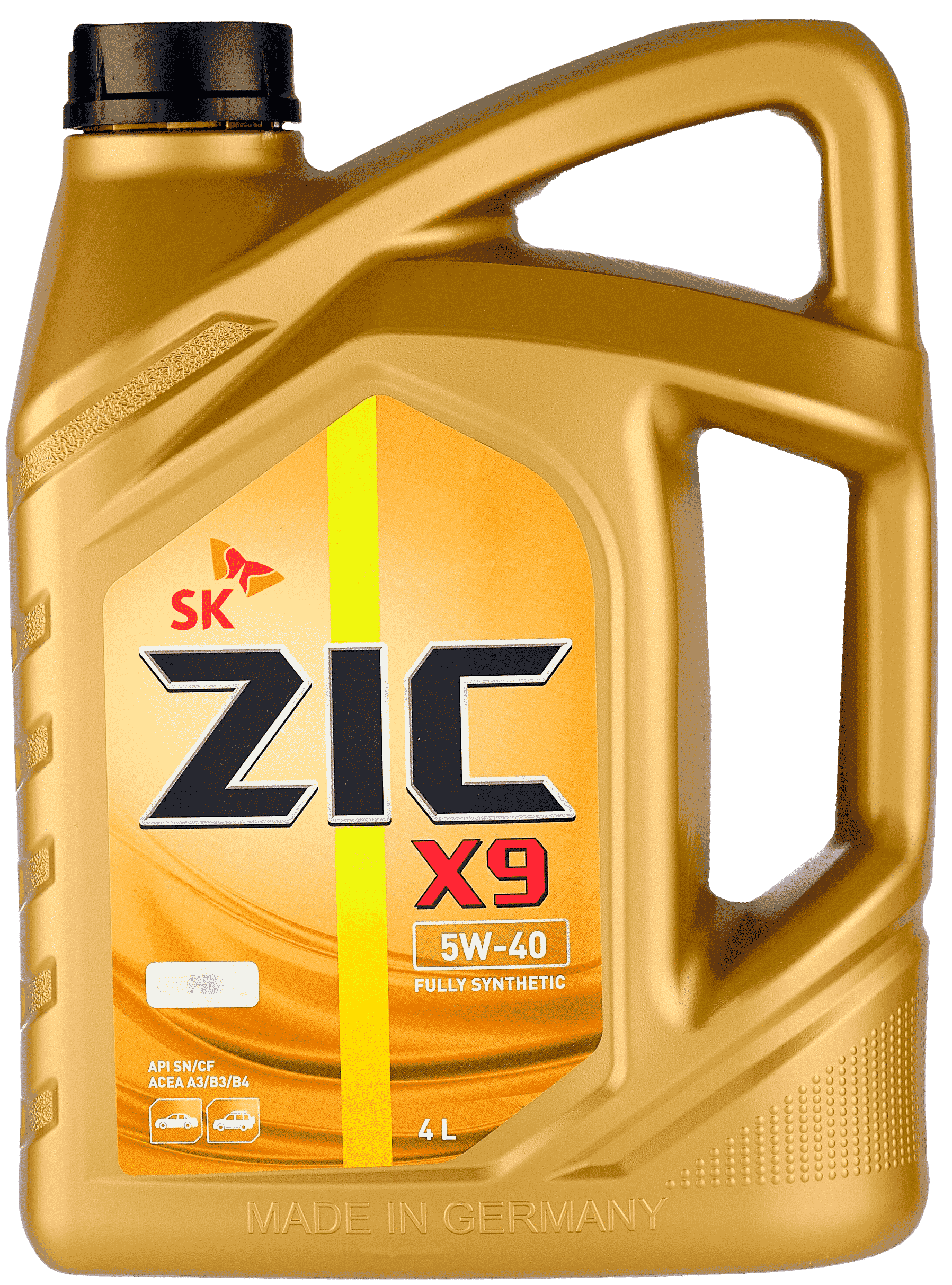 Моторное масло ZIC X9 5W-40, 4л